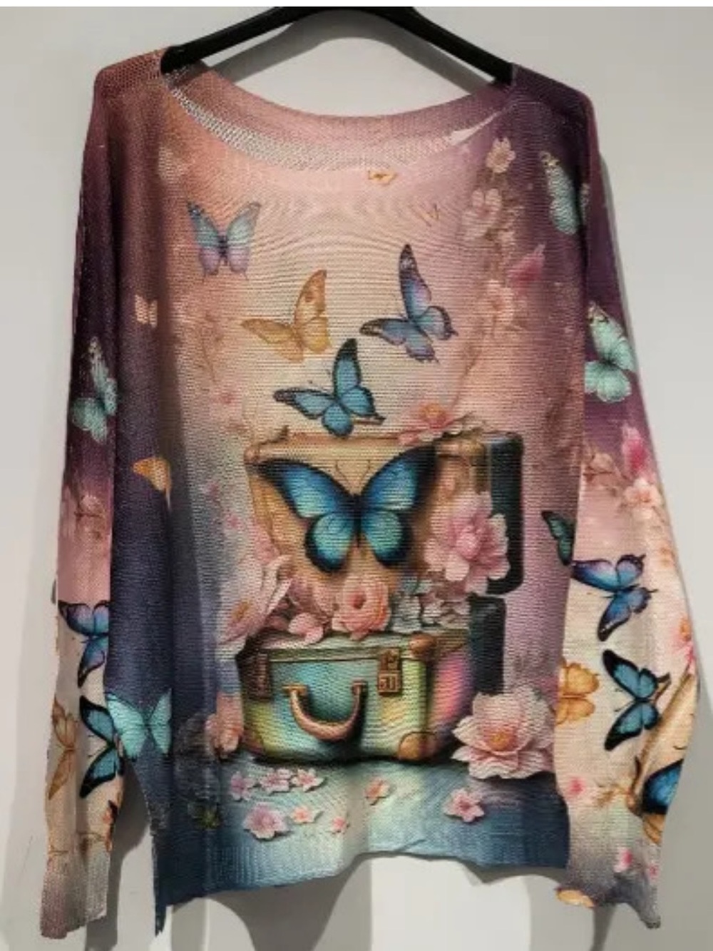 MADE IN ITALY Chic Camouflage Women's Top